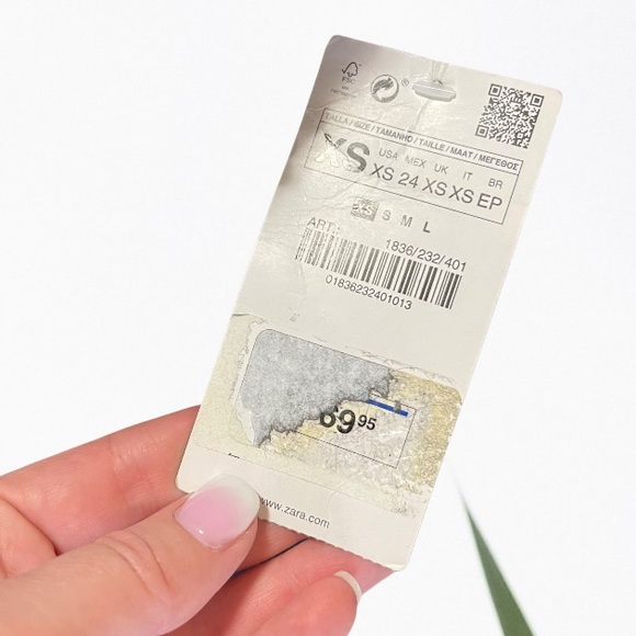 ZARA Basic| Navy Blue Maxi Dress with Lace/Eyelet overlay, fitted w Back Zip NWT - Picture 11 of 14